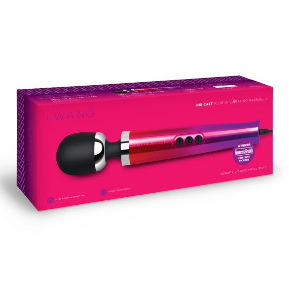 LE WAND DIECAST PLUG-IN MASSAGER OMBRE-LW-052OMB