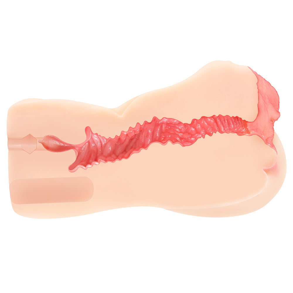 Kokos Vanilla Onahole 004 - Flesh Dual Layer Vagina Stroker-M01-003-13DE