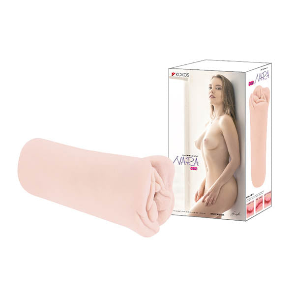 Kokos Mini Nara - Flesh Dual Layer Mini Vagina Stroker-M04-001-005