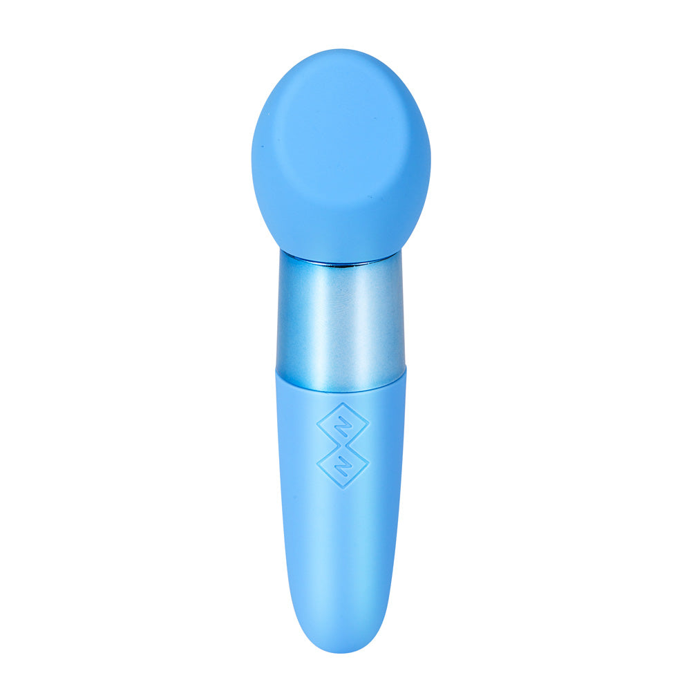 Maia RINA - Blue - Blue 13.3 cm USB Rechargeable Vibrator-MA23-03-B7