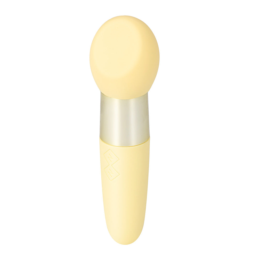 Maia RINA - Yellow - Yellow 13.3 cm USB Rechargeable Vibrator-MA23-03-C1