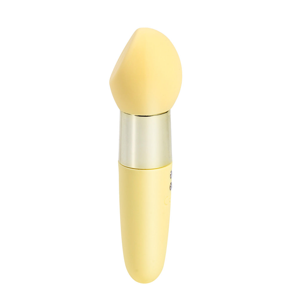 Maia RINA - Yellow - Yellow 13.3 cm USB Rechargeable Vibrator-MA23-03-C1