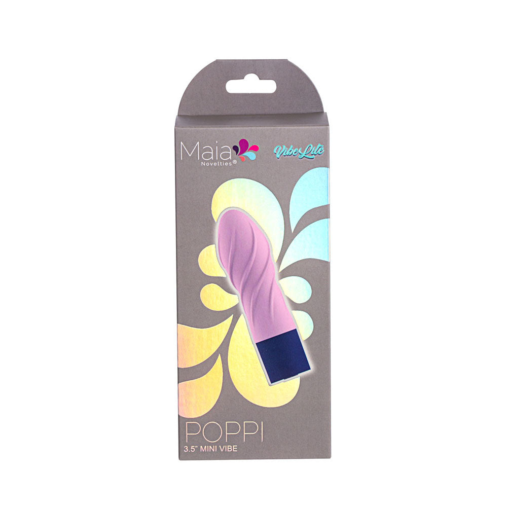 Maia POPPI - Light Pink 8.9 cm USB Rechargeable Bullet