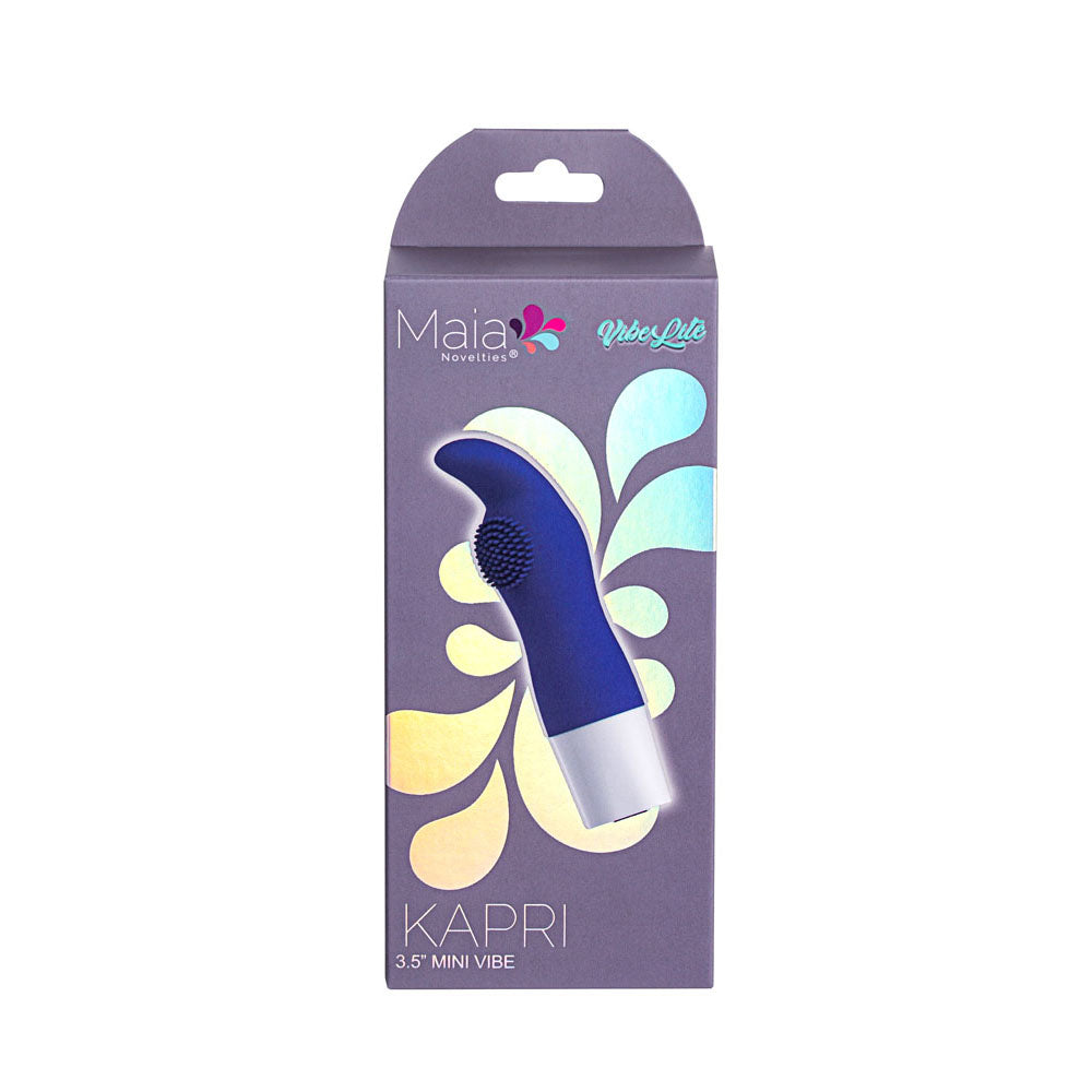 Maia KAPRI - Blue 8.9 cm USB Rechargeable Bullet