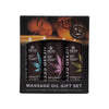 Hemp Seed Massage Oil Trio Gift Set-(masgv224)