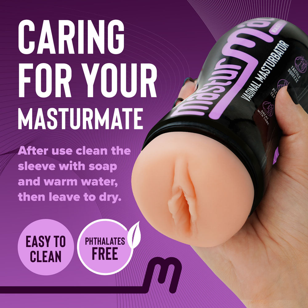 Masturmate - Vagina - Cream - Flesh Vagina Stroker-MMATE-VC