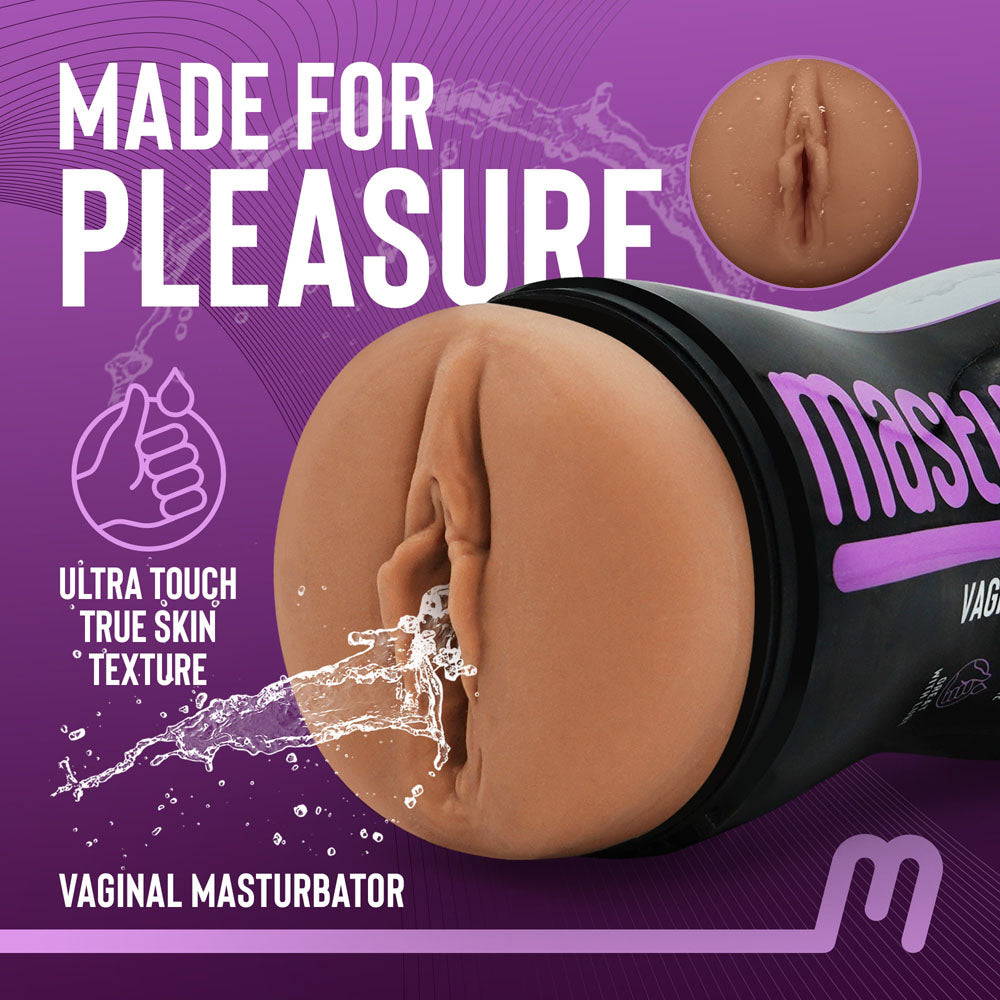 Masturmate - Vagina - Mocha - Brown Vagina Stroker-MMATE-VM