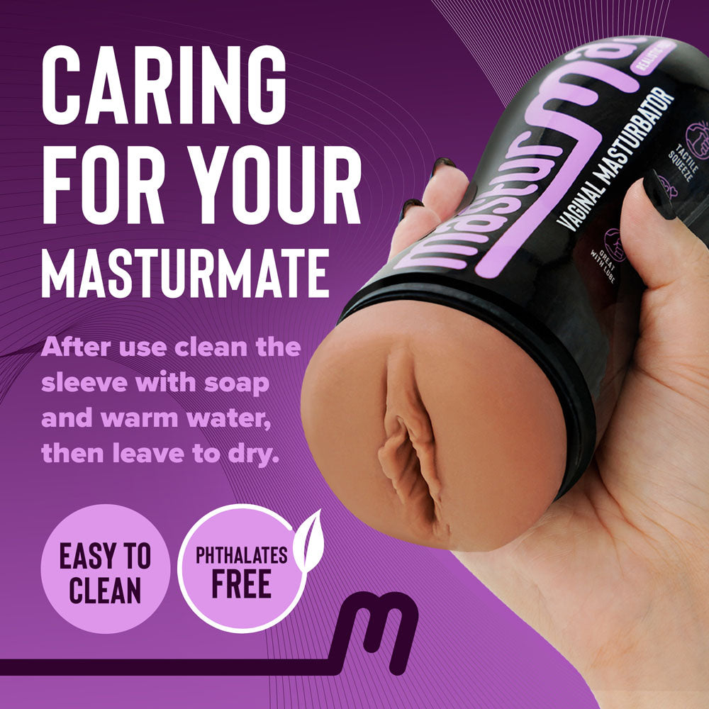 Masturmate - Vagina - Mocha - Brown Vagina Stroker-MMATE-VM