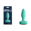 Techno - Prism - Teal 10.9 cm USB Rechargeable Butt Plug with App Control-NSN-0287-08