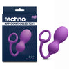 Techno - Bop - Purple USB Rechargeable Vibrating Kegel Exerciser with App Contol-NSN-0287-85