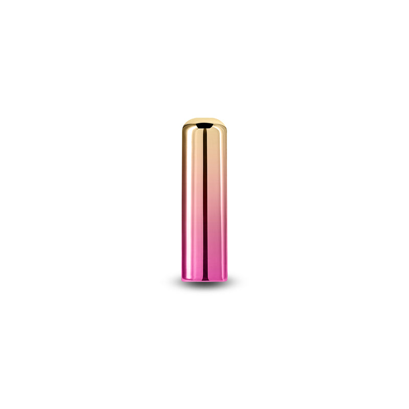 Chroma Sunrise - Small - Metallic Pink/Gold 6.8 cm USB Rechargeable Bullet-NSN-0305-20