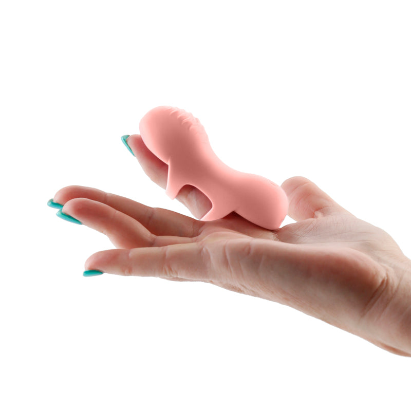 Desire - Fingerella - Pink - Pink USB Rechargeable Finger Stimulator-NSN-0326-34