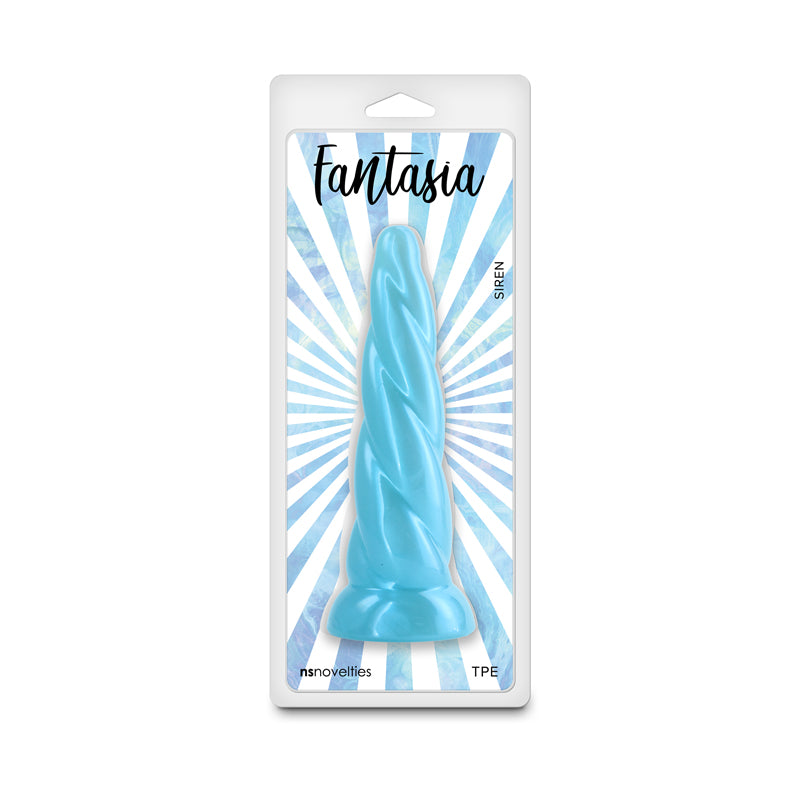 Fantasia - Siren - Turquoise - Blue 19 cm Dildo-NSN-0383-18