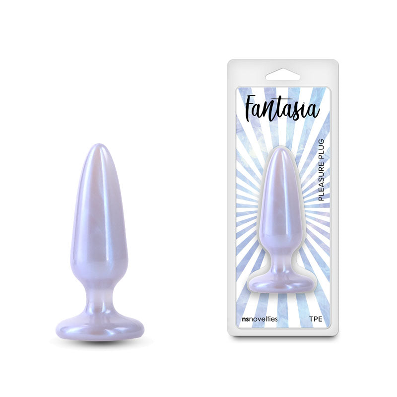 Fantasia - Pleasure Plug - Small - Azure - Blue 10.3 cm Small Butt Plug-NSN-0384-17