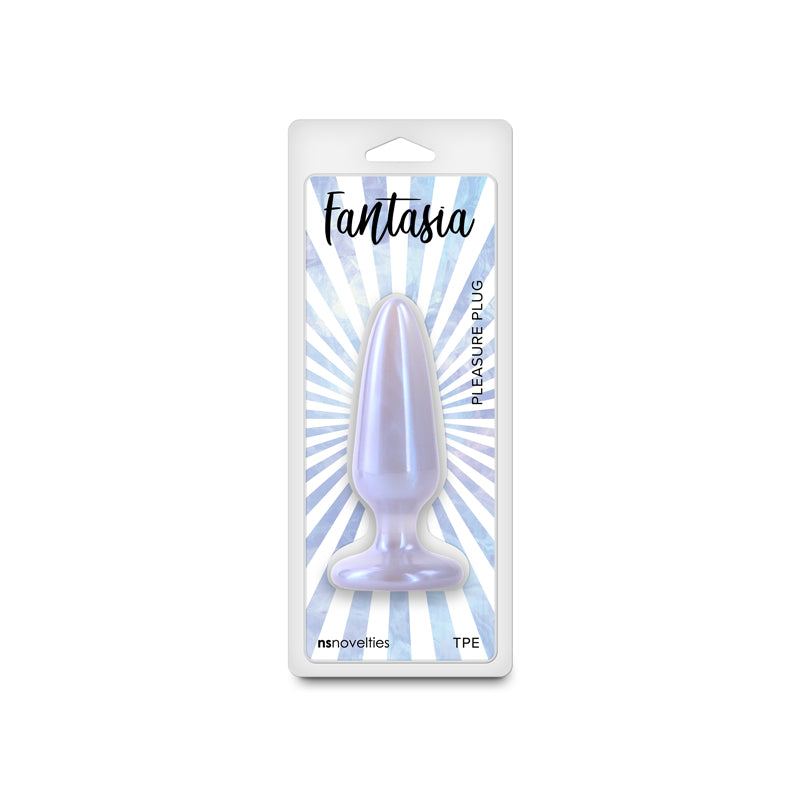Fantasia - Pleasure Plug - Small - Azure - Blue 10.3 cm Small Butt Plug-NSN-0384-17