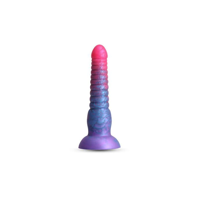 Colours Stacked - 6 Dildo - Pink/Blue - Pink/Blue 16 cm Fantasy Dildo-NSN-0412-02