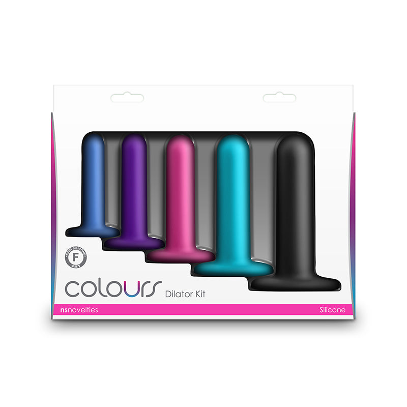 Colours - Dilator Kit - Multicolour - Multi Coloured Vaginal Dilator Kit - Set of 5-NSN-0414-00