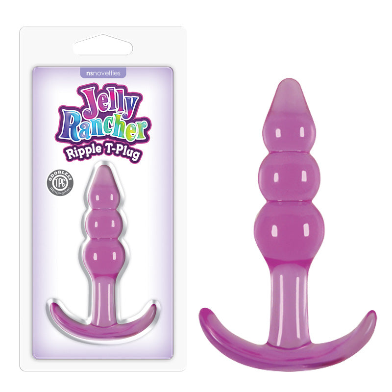 Comfortable Jelly Rancher T-Plugs - Body-Safe TPE Toys