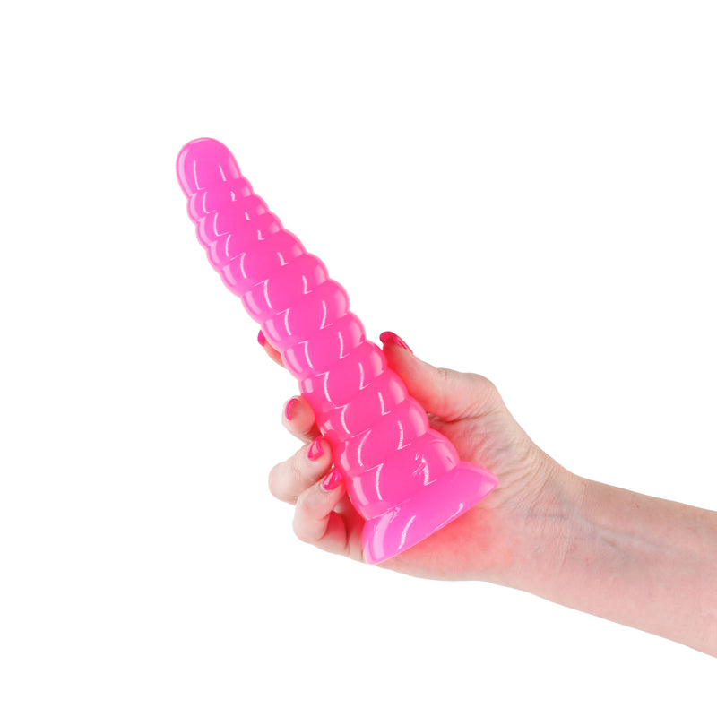 Firefly - Nymph - Pink - Glow in Dark Pink 18.8 cm Dildo-NSN-0479-04