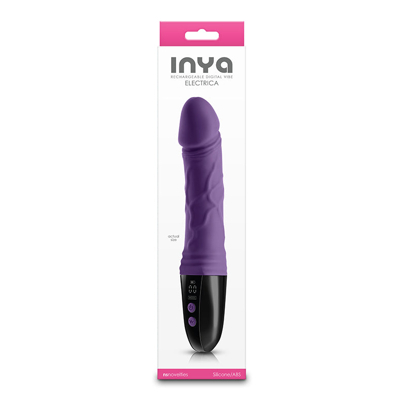 INYA Electrica - Purple - Purple 22.9 cm USB Rechargeable Vibrator