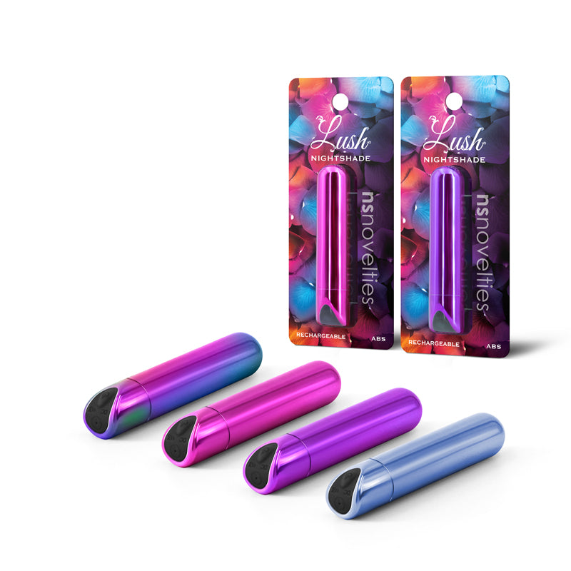 Lush Nightshade - Multicolour - Multicoloured 8.9 cm USB Rechargeable Bullet-NSN-0652-49