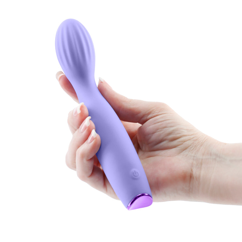 Revel Pixie - Purple - Purple 17.3 cm USB Rechargeable Vibrator-NSN-0675-25