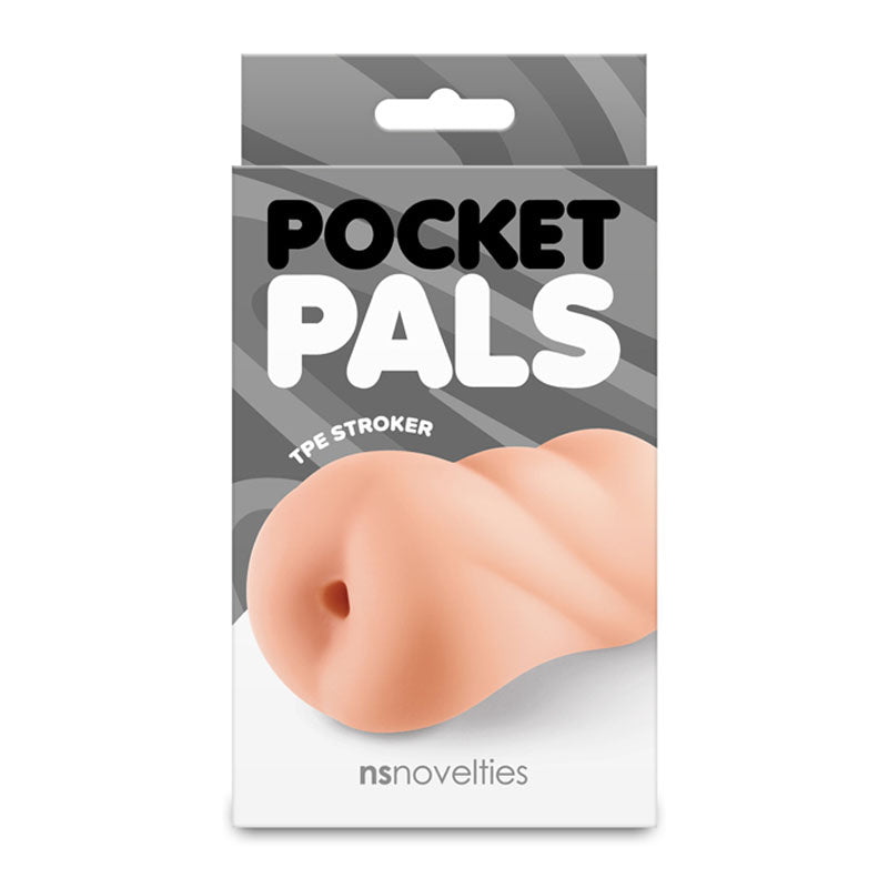 Pocket Pals Anal Stroker - Tan - Tan Anal Stroker-NSN-1020-12