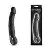 Renegade Rimmer - Black - Black 22 cm USB Rechargeable Vibrator-NSN-1161-43