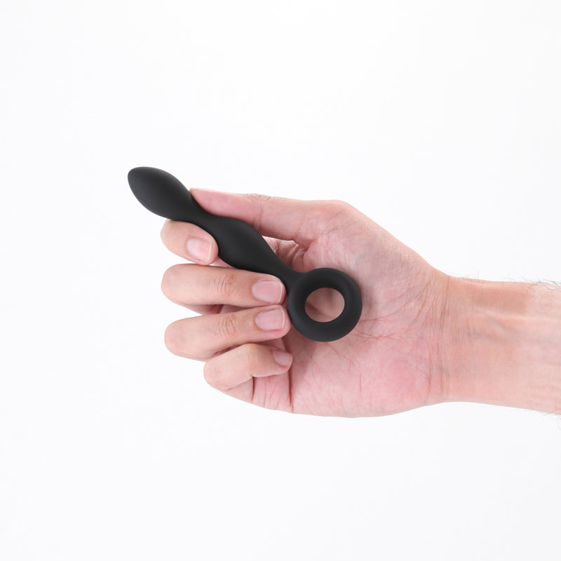 Renegade Slim - Black - Black 12.7 cm Anal Plug - NSN-1166-33