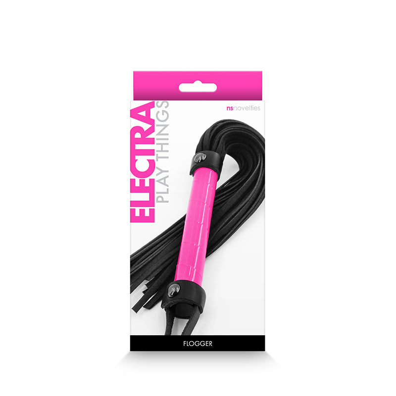 Electra Flogger - Pink - Pink Flogger Whip-NSN-1310-44