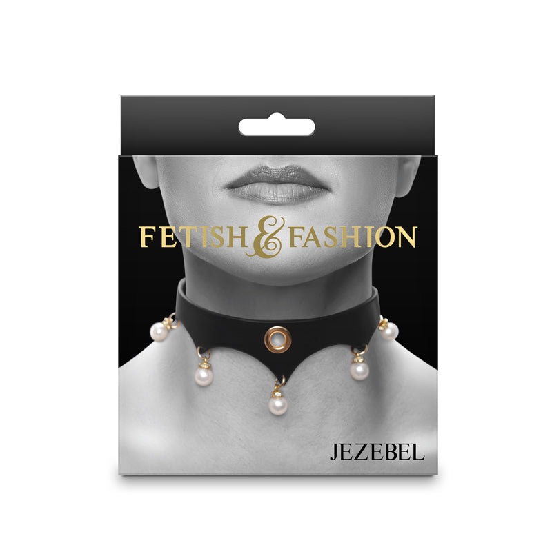 Fetish & Fashion - Jezebel Collar-(nsn-1800-23ap)