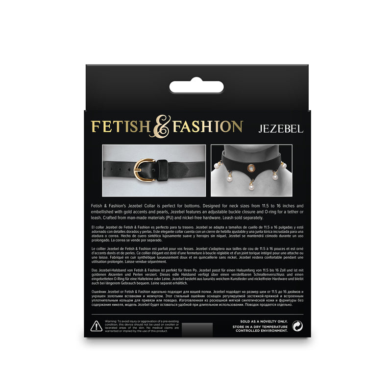 Fetish & Fashion - Jezebel Collar-(nsn-1800-23ap)