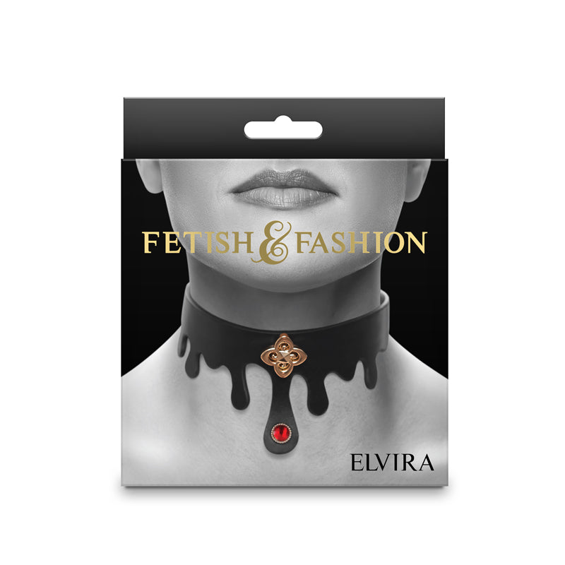Fetish & Fashion - Elvira Collar-(nsn-1800-43ap)
