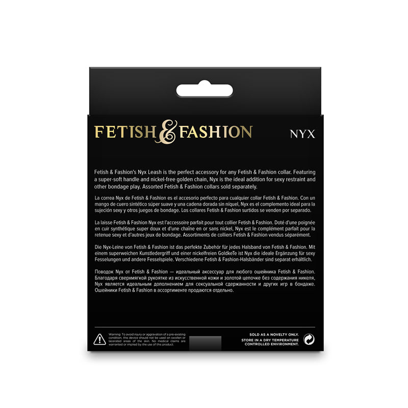 Fetish & Fashion - Nyx Leash-(nsn-1800-93ap)