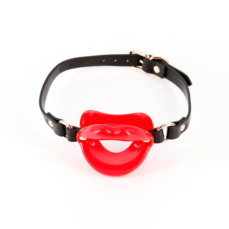 Fetish & Fashion - Kourtney - Red Lips Open Mouth Restraint-NSN-1801-06AP