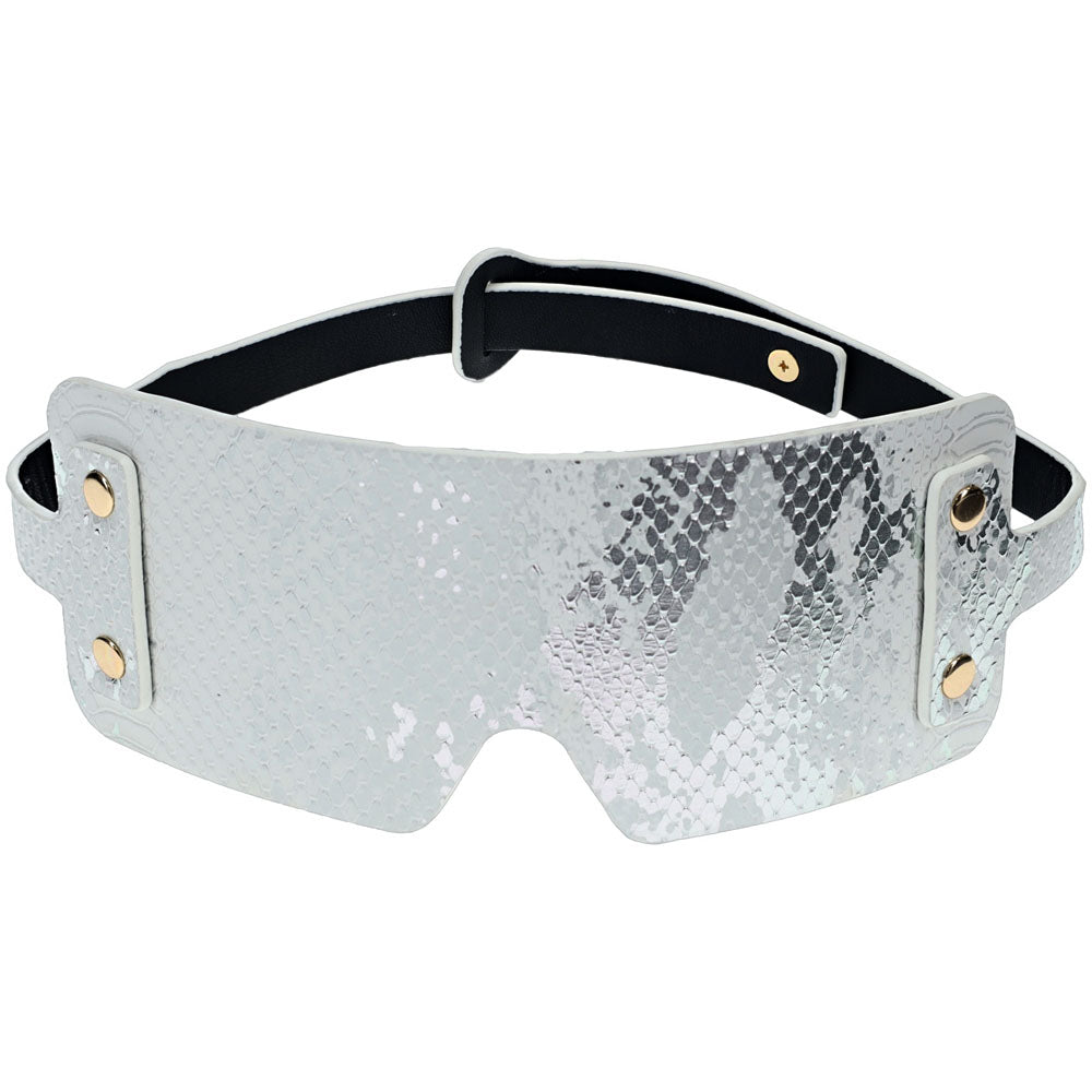 OUCH! Florence Collection - Blindfold - White Eye Restraint-OU1001WHT