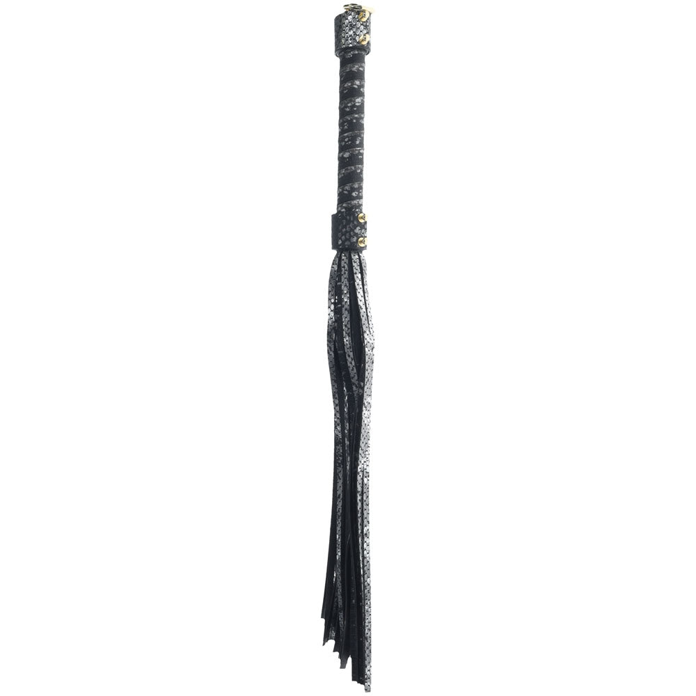 OUCH! Florence Collection - Flogger - Black Flogger Whip-OU1004BLK