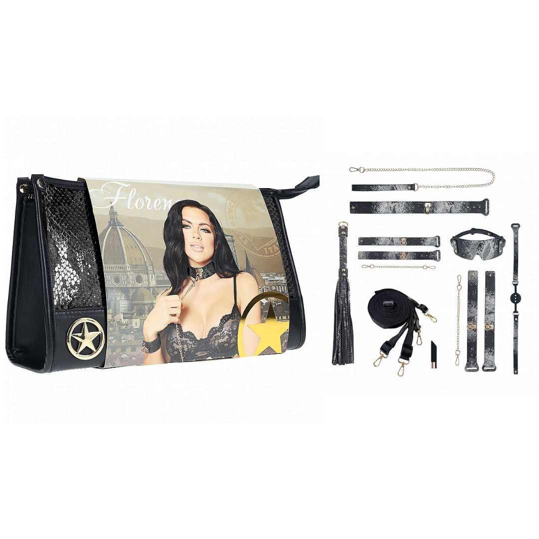 Ouch! Rome Collection - Kit with Bag-OU1013BLK