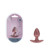 OUCH! Anal Plug - Small - Rose Gold - Rose Gold 6.5 cm Small Butt Plug-OU1017ROS