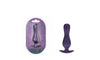 OUCH! Curvy Anal Plug - Metallic Purple - Metallic Purple 11.7 cm Butt Plug-OU1024MPU