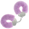 OUCH! Heavy-Duty Fluffy Cuffs - Lavender - Lavender Fluffy Restraints-OU1046LAV