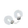 OUCH! Classic Fluffy Cuffs - White - White Fluffy Restraints-OU1047WHT