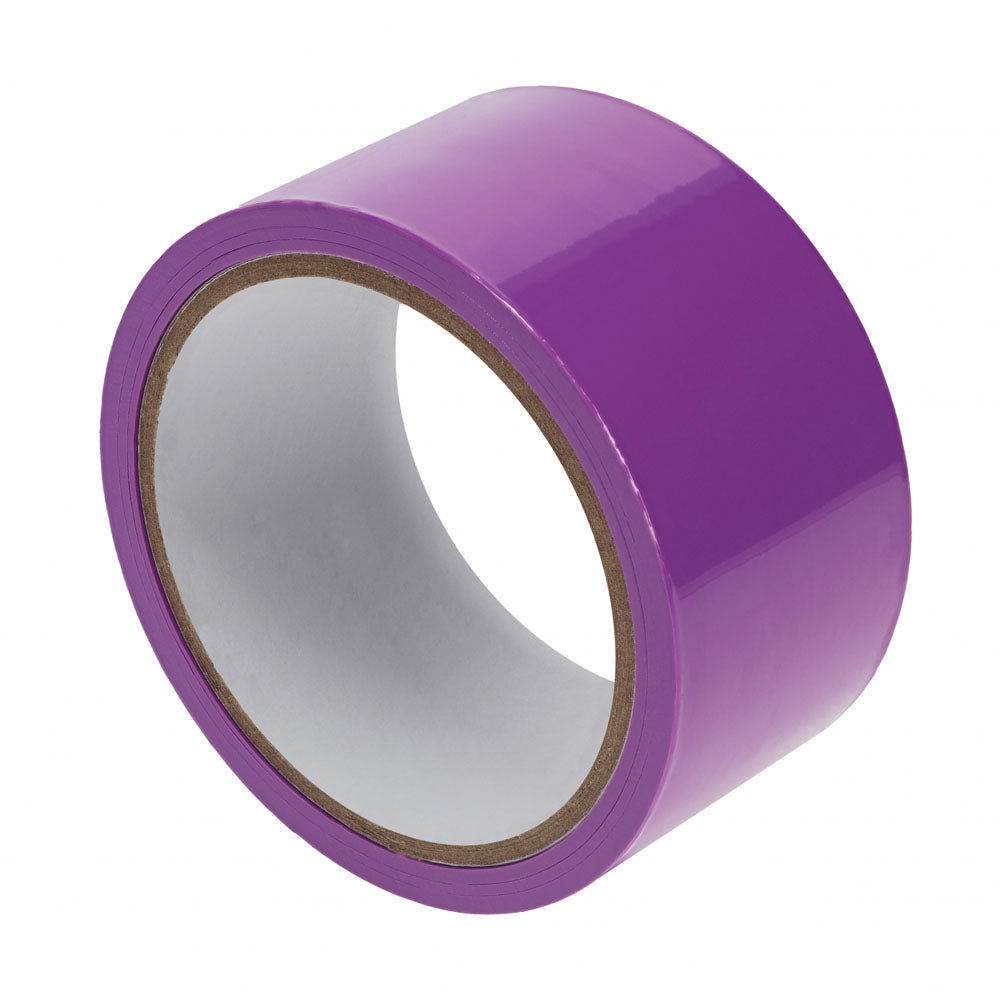 OUCH! PVC Non-Stick Tape - Purple - Purple Bondage Tape - 20 metre Length - OU1063PUR