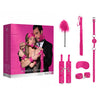 Ouch! Beginners Bondage Kit - Pink - 5 Piece Set-OU371PNK