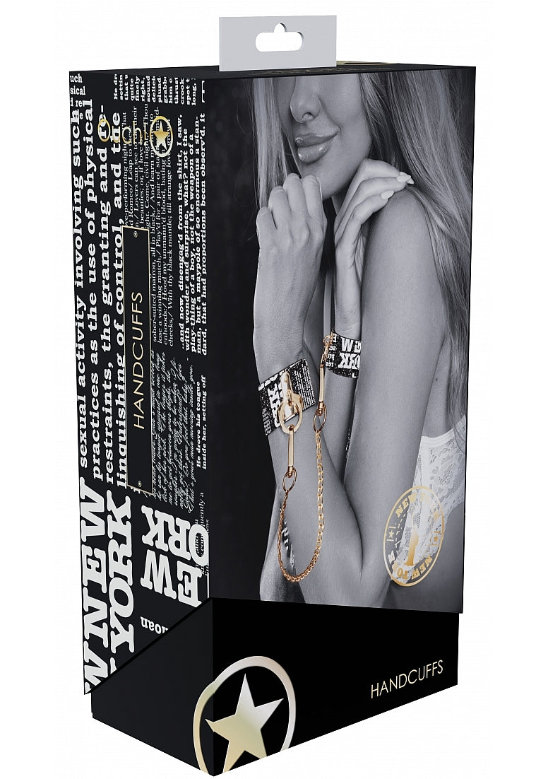 Ouch! NY Collection - Handcuffs-OU972BLK