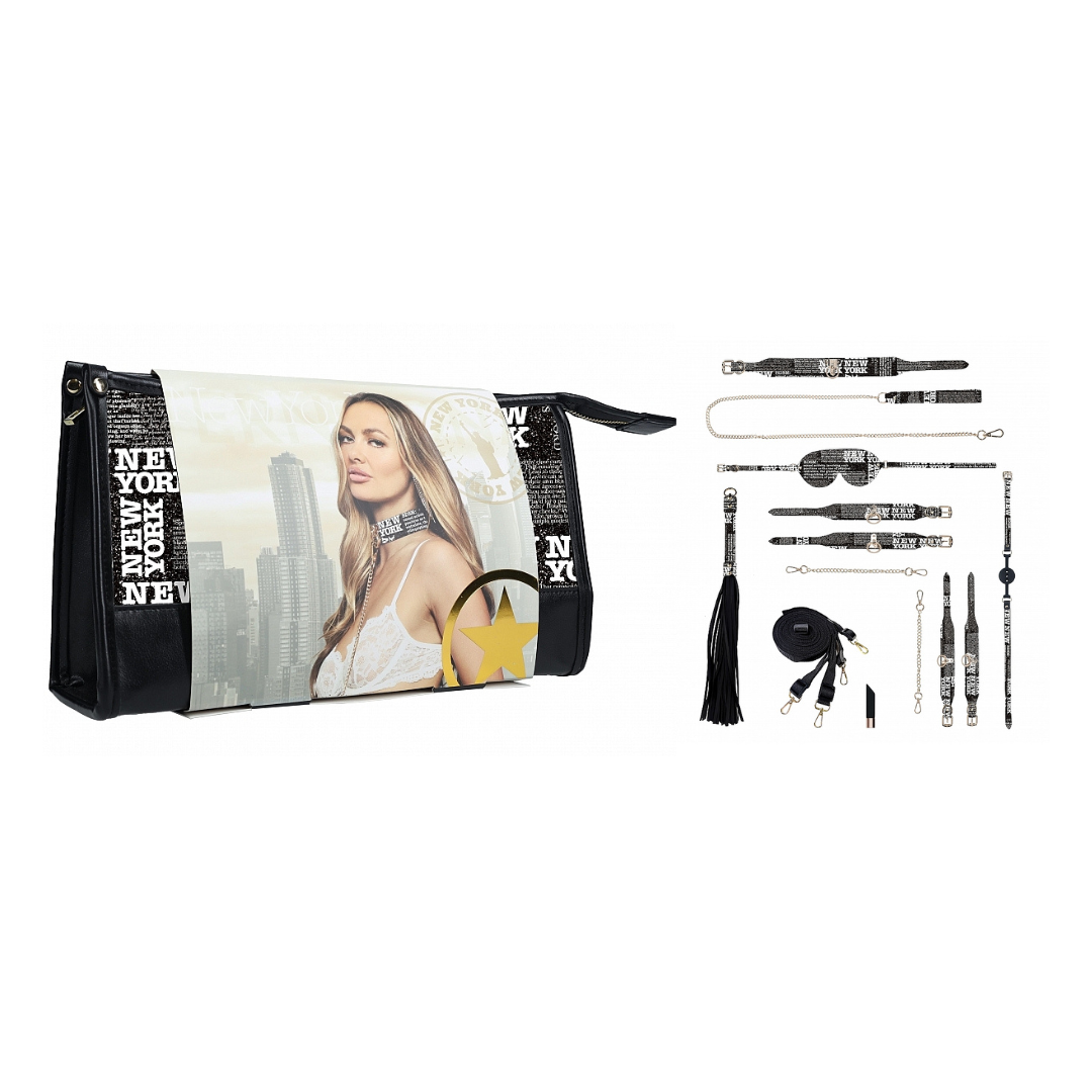 Ouch! NY Collection - Kit with Bag-OU979BLK