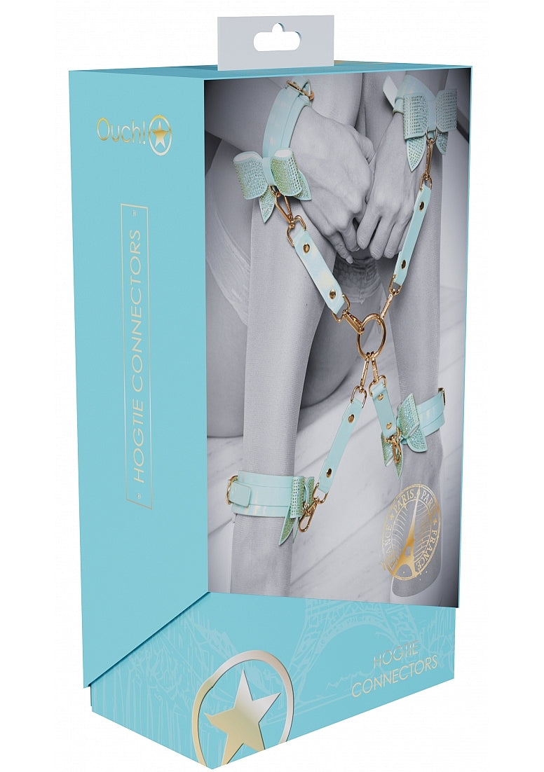 Ouch! Paris Collection - Hogtie Connectors-OU984BLU