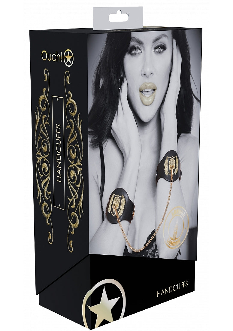 Ouch! London Collection - Handcuffs-OU990BLK