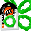 OXBALLS SPINNER single silicone ring FROG-OX-3202-FRG