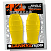 OXBALLS LANKYZ silicone nipsuckers YELLOW-OX-3211-YEL